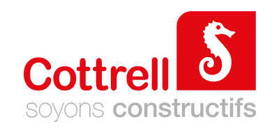 logo magasin Cottrell Martinique matériaux de construction, bricolage, outillage, piscine