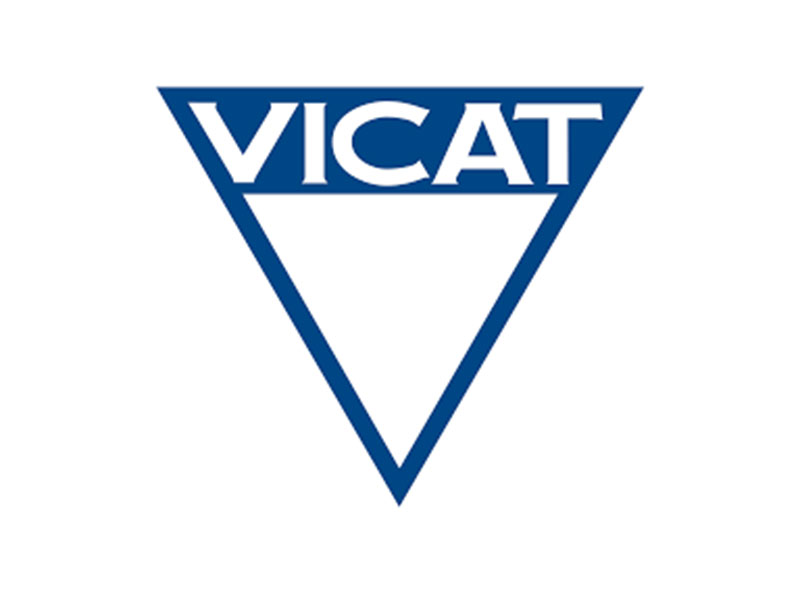 logo Vicat partenaire Cottrell Martinique